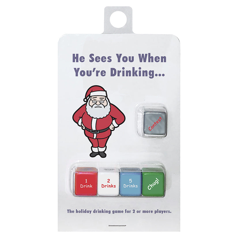 KHEPER GAMES He Sees You When You're Drinking - Naughty Couples Card Game XM.035