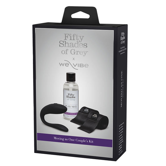 Fifty Shades of Grey X We-Vibe Moving As One Couples Kit-Black