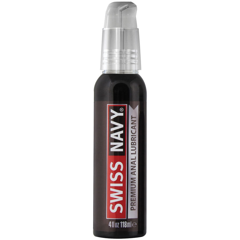 Swiss Navy Silicone Based Anal Lubricant - 4 oz