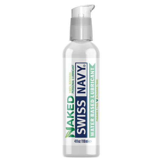 Swiss Navy Naked All Natural Lubricant - 4 oz