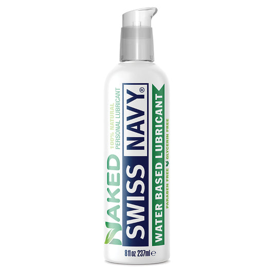 Swiss Navy Naked All Natural Lubricant - 8 oz