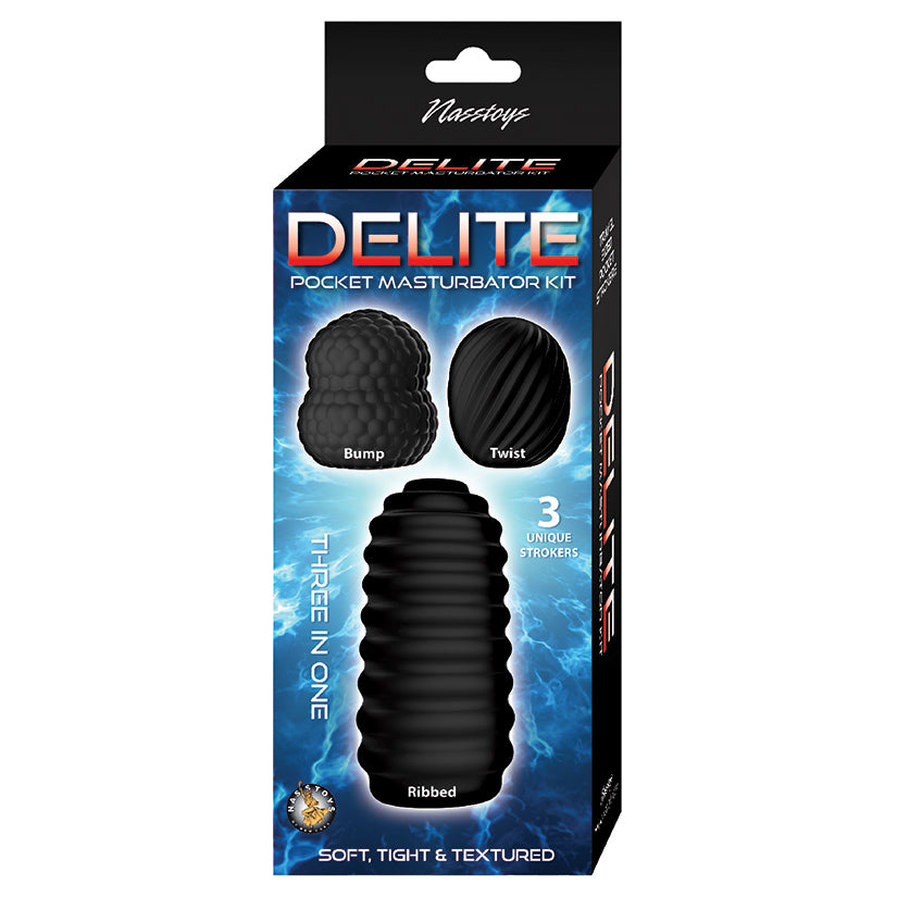 Delite Pocket Masturbator Kit