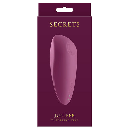 New Sensations Novelties Secrets Juniper-Ruby NSN-0240-04 Rechargeable Vibrator