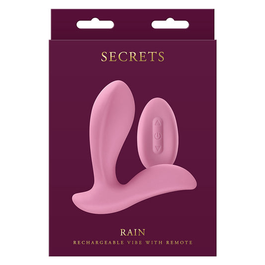 NEW SENSATIONS NOVELTIES Secrets Rain-Coral Vibrator NSN-0240-23