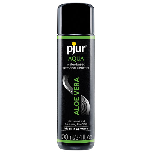 Pjur Aqua Aloe Vera Water Based Personal Lubricant - 100 ml Bottle