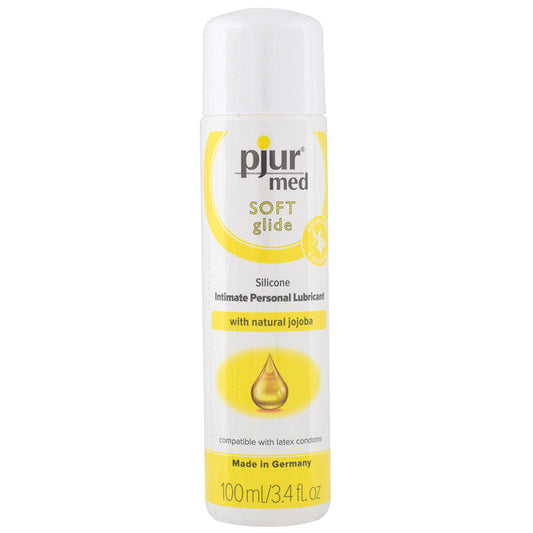 Pjur Med Soft Glide Silicone Based Personal Lubricant - 100ml Bottle