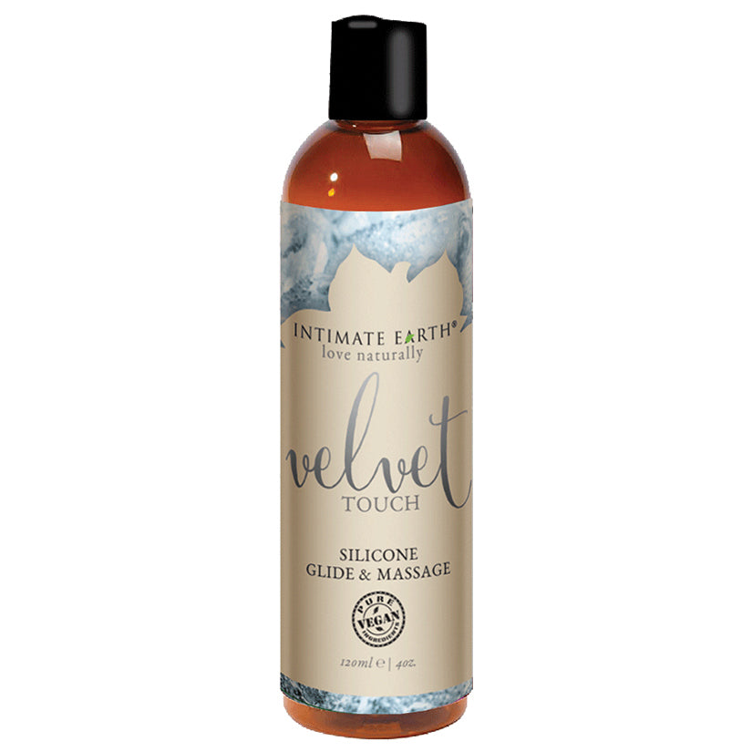 Intimate Earth Elite Velvet Touch Silicone Glide &amp; Massage Oil - 120ml