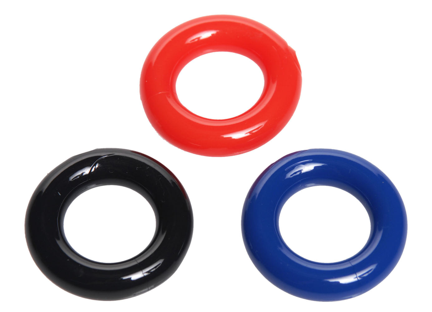 XR Brands Stretchy Cock Ring 3 Pack - Enhance Your Pleasure