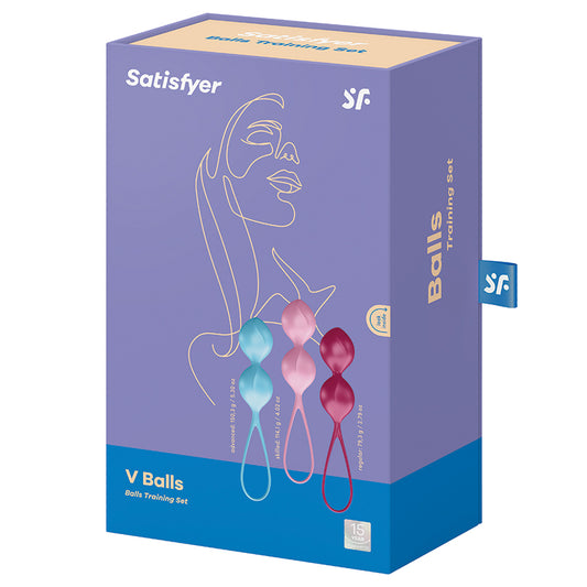 Satisfyer V Balls 3 Piece Training Set