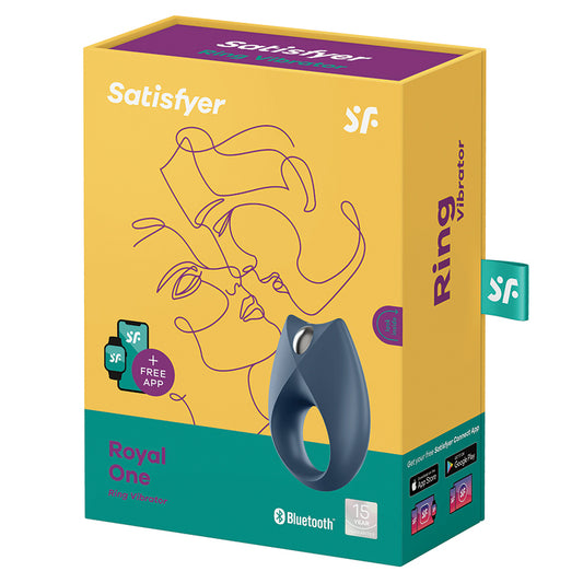 Satisfyer Royal Ring w/App - Blue