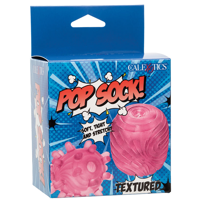 Pop Sock Textured-Pink