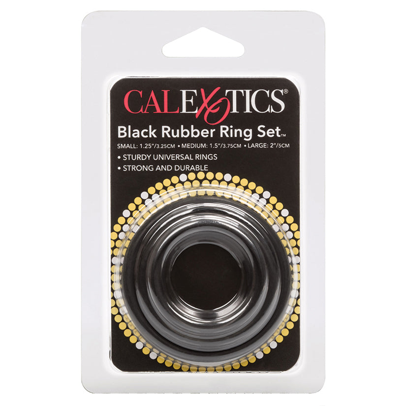 Rubber Ring Set - Black