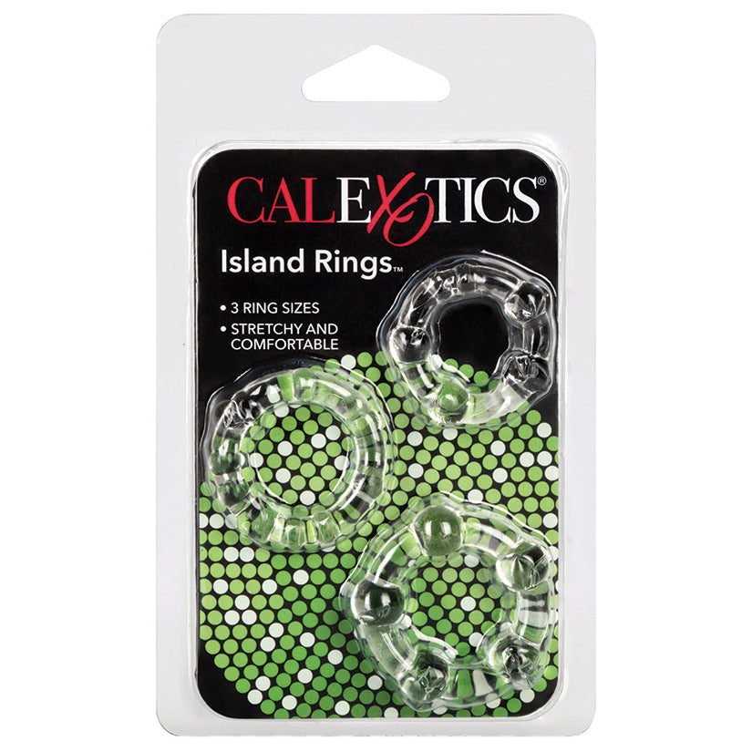 Silicone Island Rings - Clear