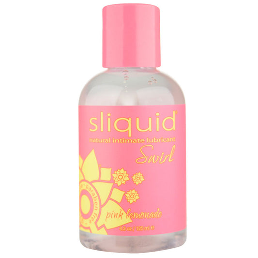 Sliquid Naturals Swirl Lubricant - 4.2 oz  Pink Lemonade