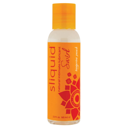 Sliquid Naturals Swirl Lubricant - 2 oz Tangerine Peach