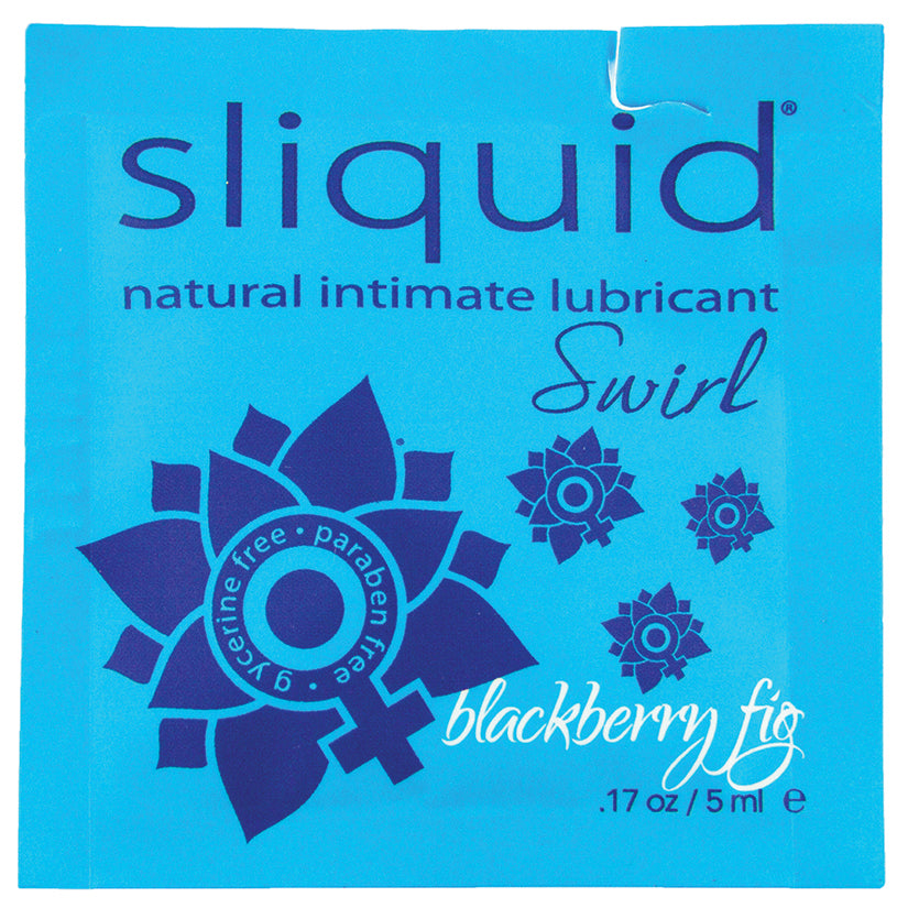 Sliquid Naturals Swirl Lubricant Pillow - .17 oz Fig