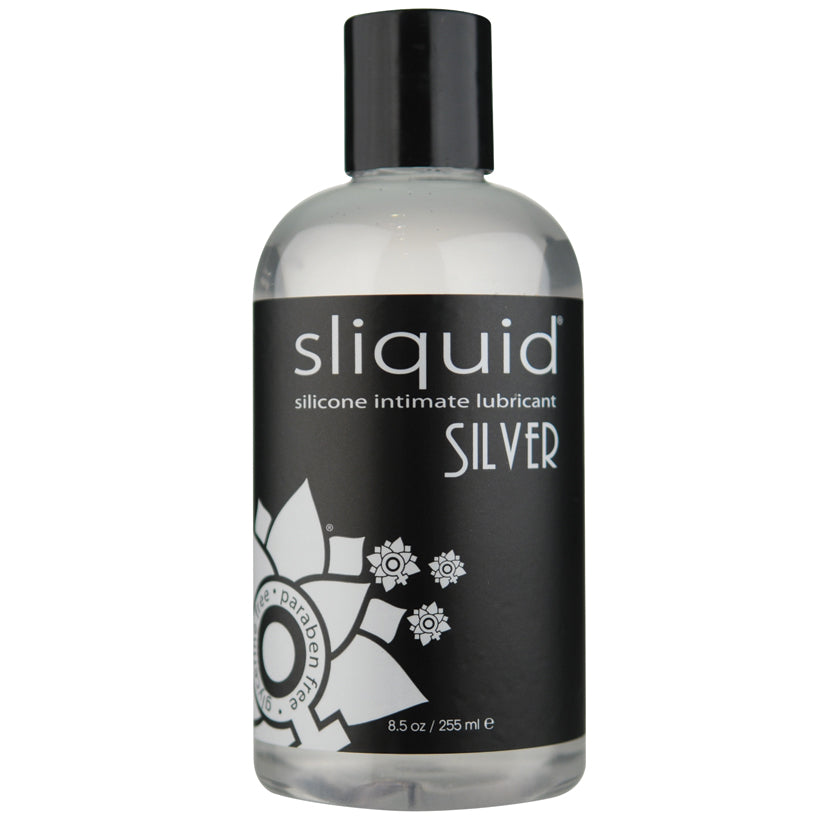 Sliquid Silver Silicone Lube Glycerine &amp; Paraben Free - 8.5 oz