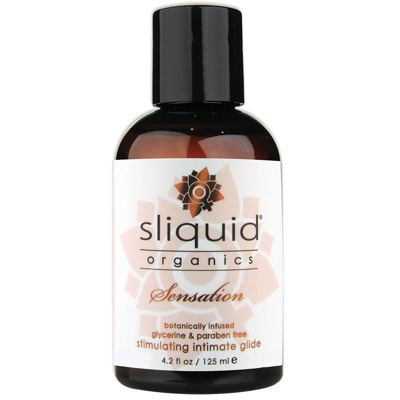 Sliquid Organics Sensation Lubricant - 4.2 oz