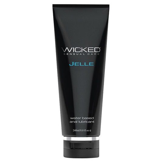 Wicked Sensual Care Jelle Water Based Anal Lubricant - 8 oz Fragrance Free