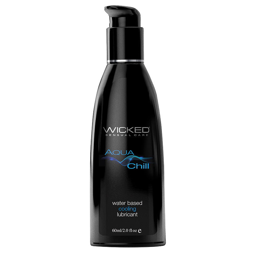 Wicked Sensual Care Aqua Chill Water Based Cooling Lubricant - 2 oz