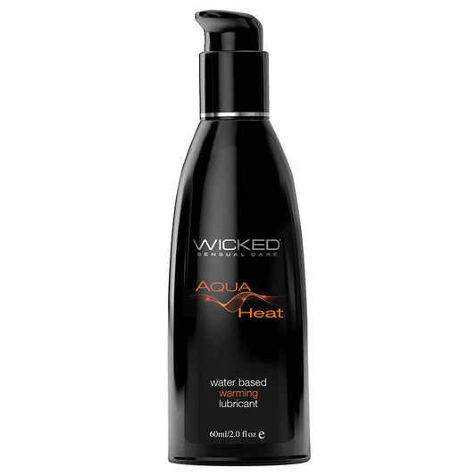 Wicked Sensual Care Aqua Heat Warming Sensation Lubricant - 2 oz