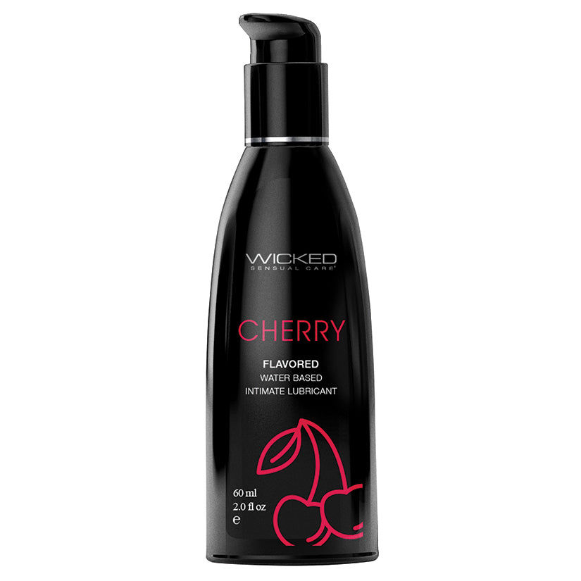 Wicked Sensual Care Water Based Lubricant - 2 oz Cherry