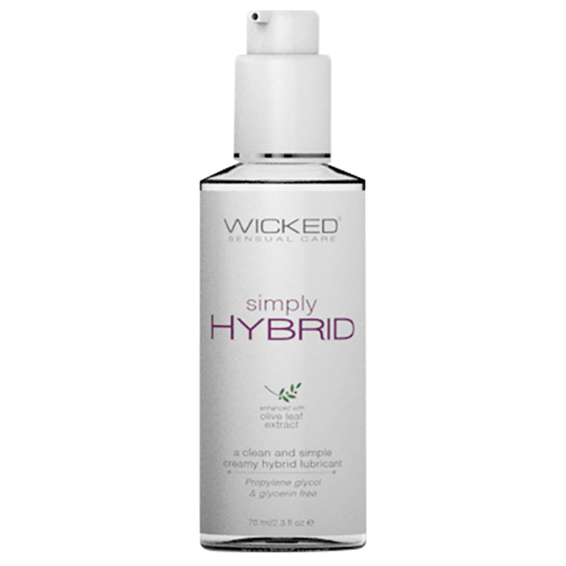 Wicked Sensual Care Simply Hybrid Lubricant - 2.3 oz