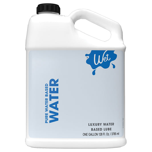 Wet Water Luxury Waterbased Lubricant 128oz