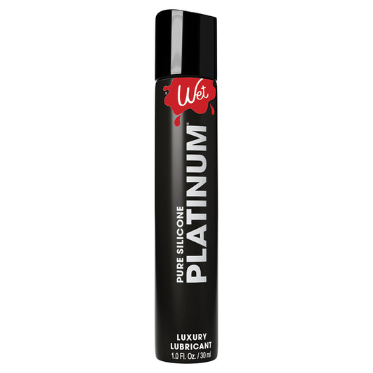 Wet Platinum Luxury Silicone Based Lubricant 1oz