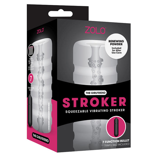 Zolo Girlfriend Squeezeable Vibrating Stroker