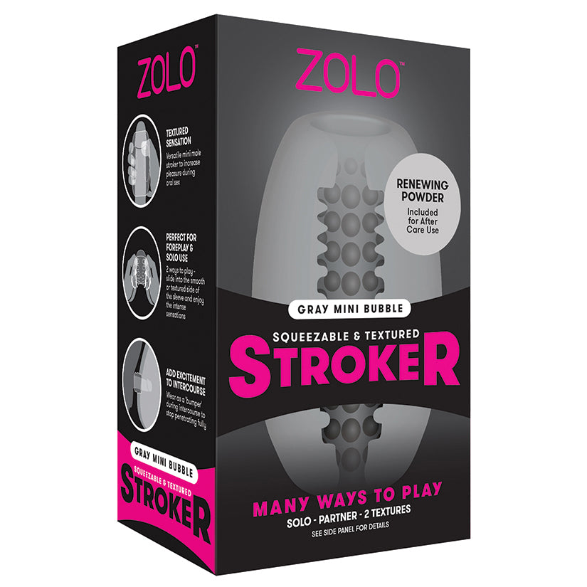 Zolo Mini Stroker Dome-Grey