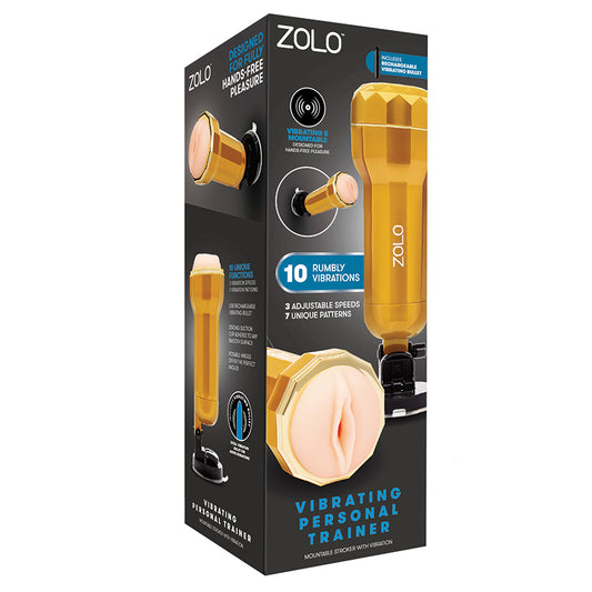 Zolo Vibrating Personal Trainer Mountable Stroker