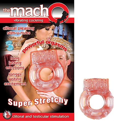 Nasstoys Macho Vibrating Cock Ring - NW2147-1